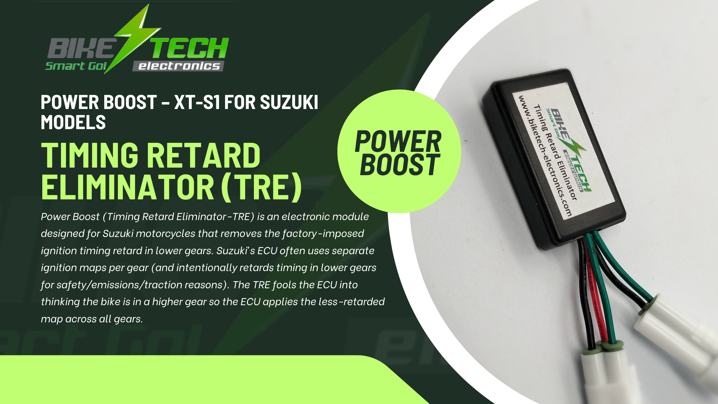 Timing Retard Eliminator (TRE)- Suzuki (Power Boost) - Image 2